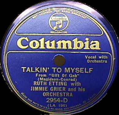 78-Talkin' To Myself-Columbia 2954-D